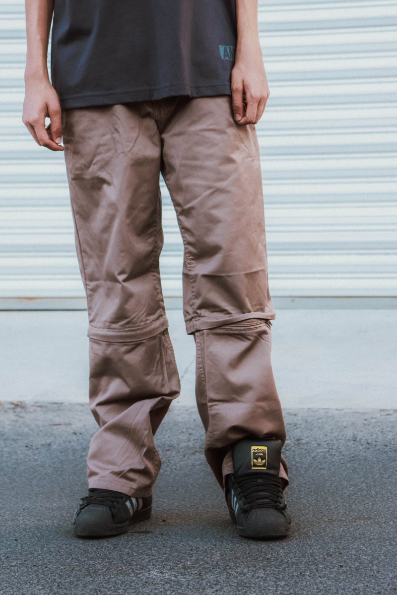 Pantalon Carpintero Convertible Beige - ANTIFASHION