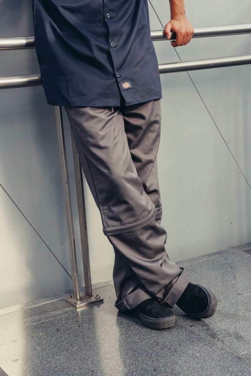Pantalon Carpintero Convertible Oxford - ANTIFASHION