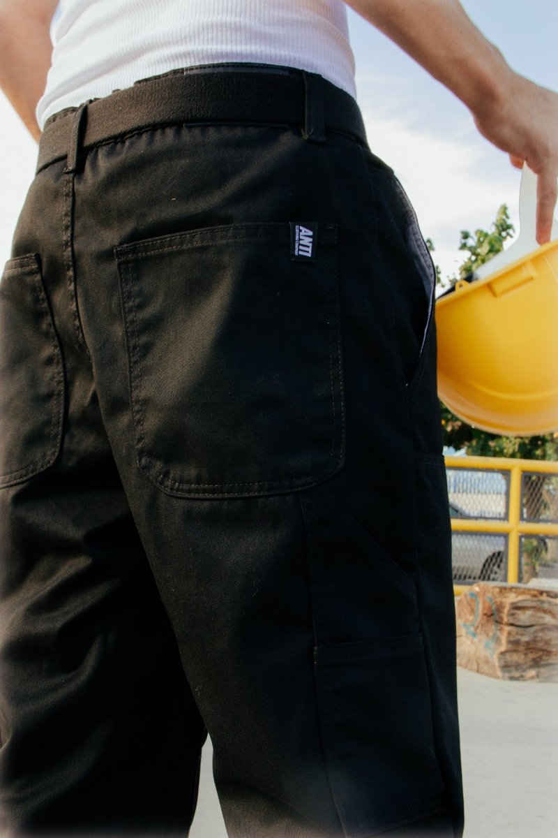 Pantalon Carpintero Heavy Duty Black - ANTIFASHION