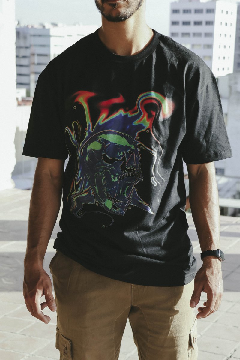 Playera Acid Skull - ANTIFASHION