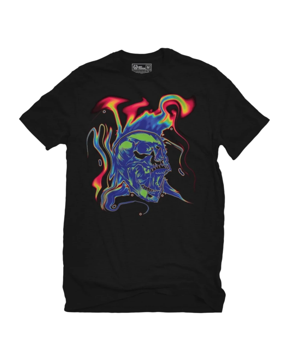 Playera Acid Skull - ANTIFASHION