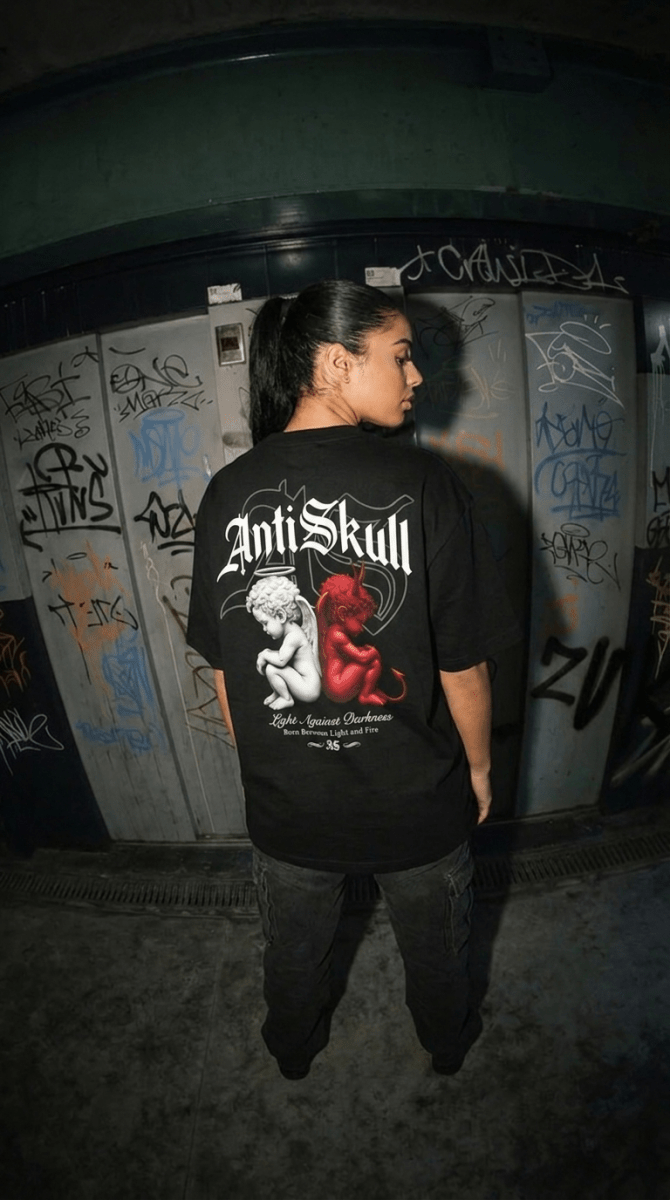 Playera Anti Skull Against - ANTIFASHION
