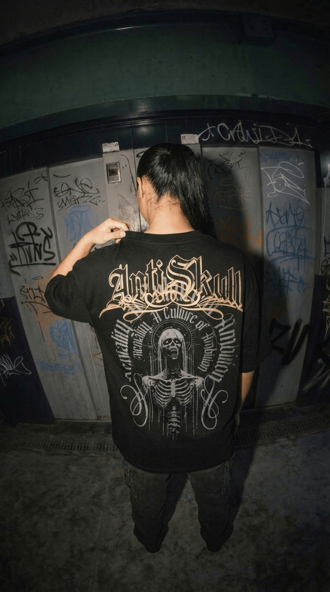 Playera Anti Skull Ambition - ANTIFASHION