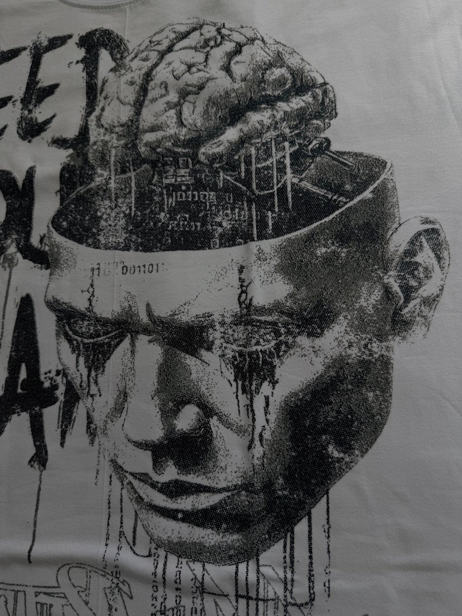Playera Anti Skull Brain - ANTIFASHION
