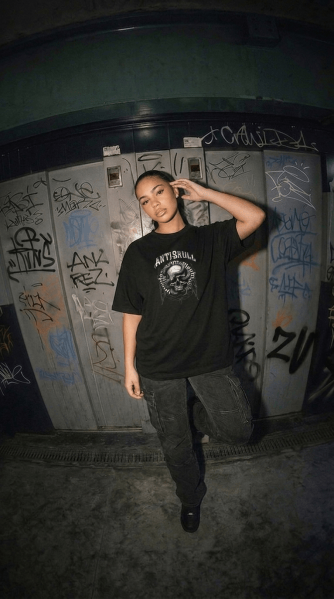 Playera Anti Skull Cranium - ANTIFASHION