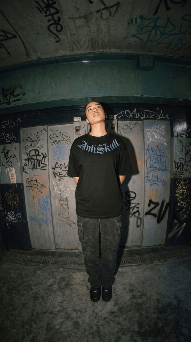 Playera Anti Skull Cross Peak - ANTIFASHION