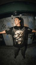 Playera Anti Skull Lightning - ANTIFASHION