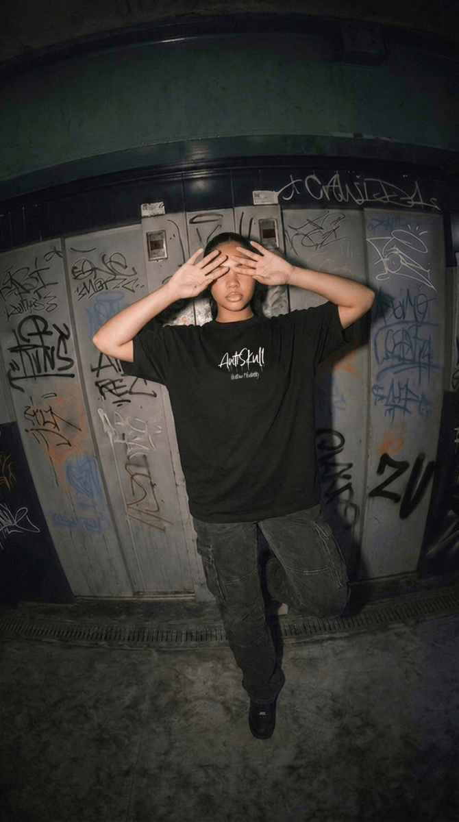 Playera Anti Skull Mentality - ANTIFASHION