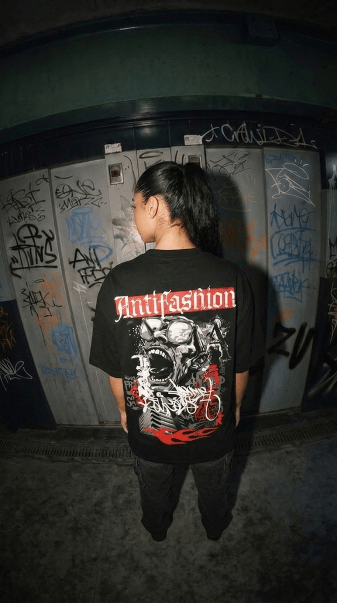 Playera Anti Skull Rage - ANTIFASHION