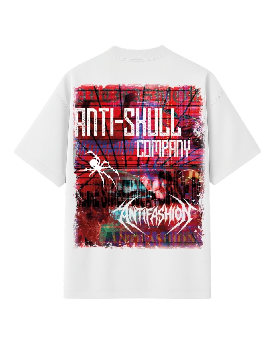 Playera Anti Skull RedSkull - ANTIFASHION
