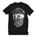 Playera Bandana Skull Negro - ANTIFASHION