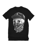 Playera Bandana Skull Negro - ANTIFASHION
