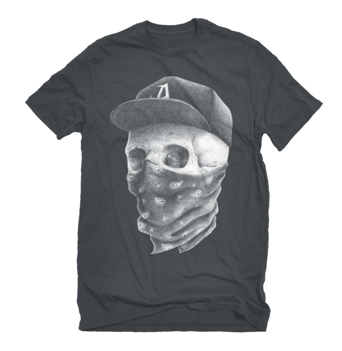 Playera Bandana Skull Oxford - ANTIFASHION