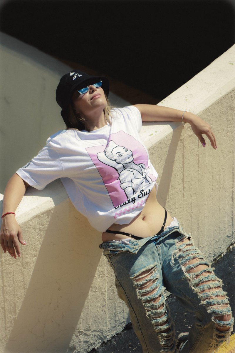 Playera Blazy Susan Logo - ANTIFASHION