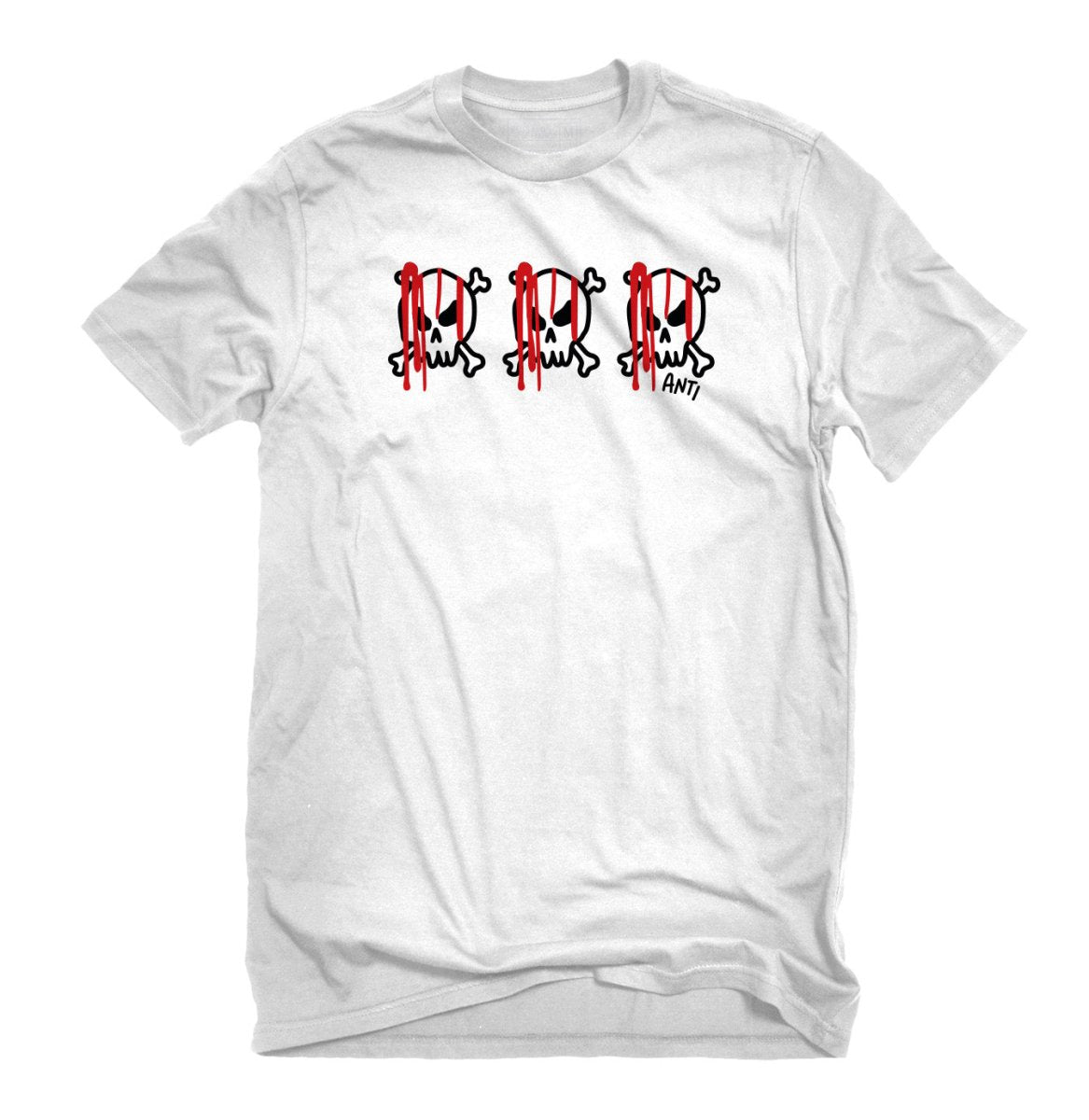 Playera Blood Blanco - ANTIFASHION