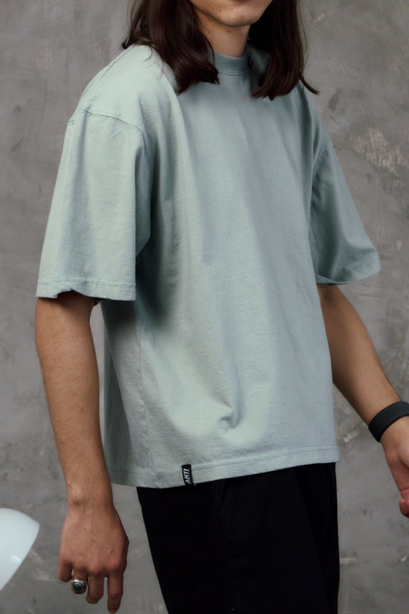 Playera Boxy Cemento - ANTIFASHION