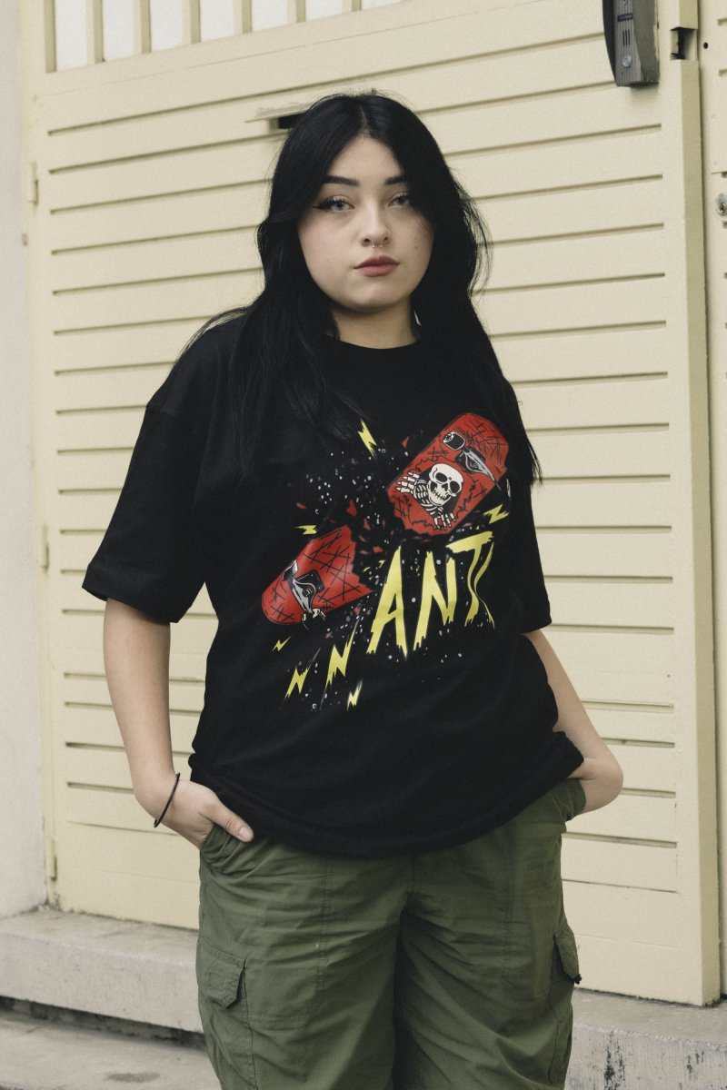 Playera Broken Board - ANTIFASHION