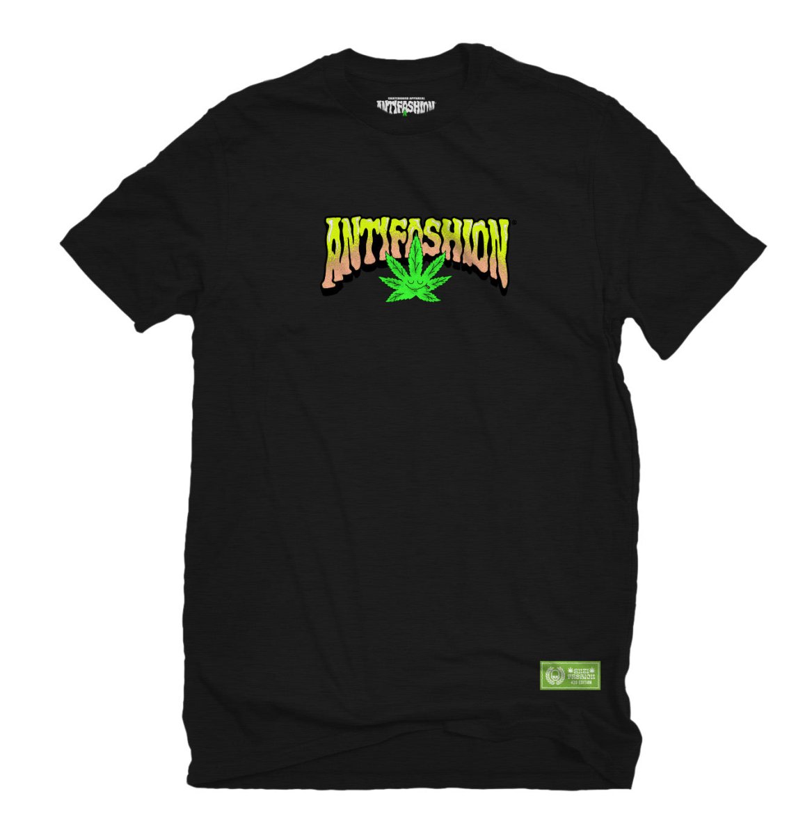 Playera Cuidame Viejo Black - ANTIFASHION