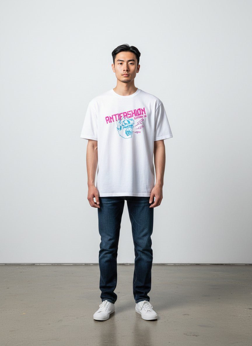 Playera Gorilla White - ANTIFASHION