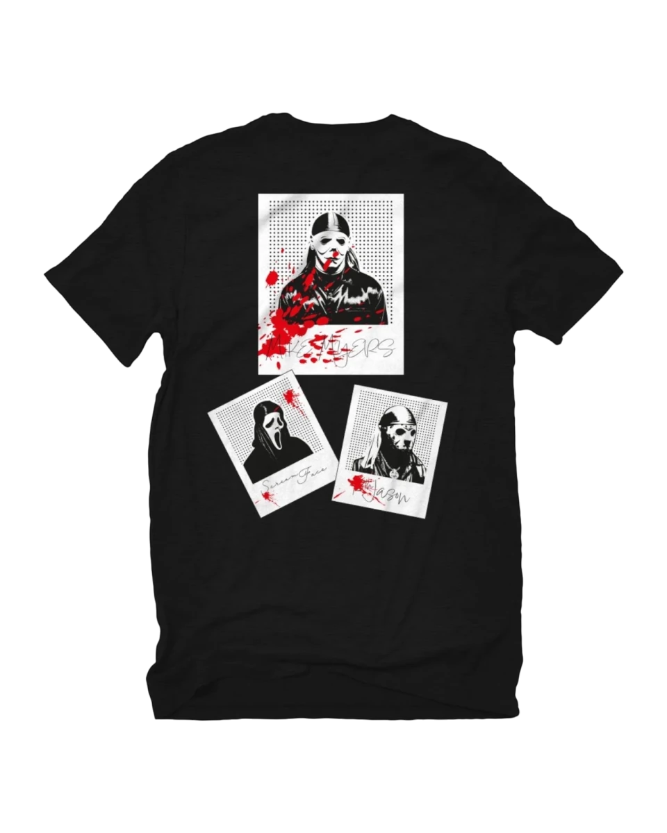 Playera Hallo-Drip Negro - ANTIFASHION