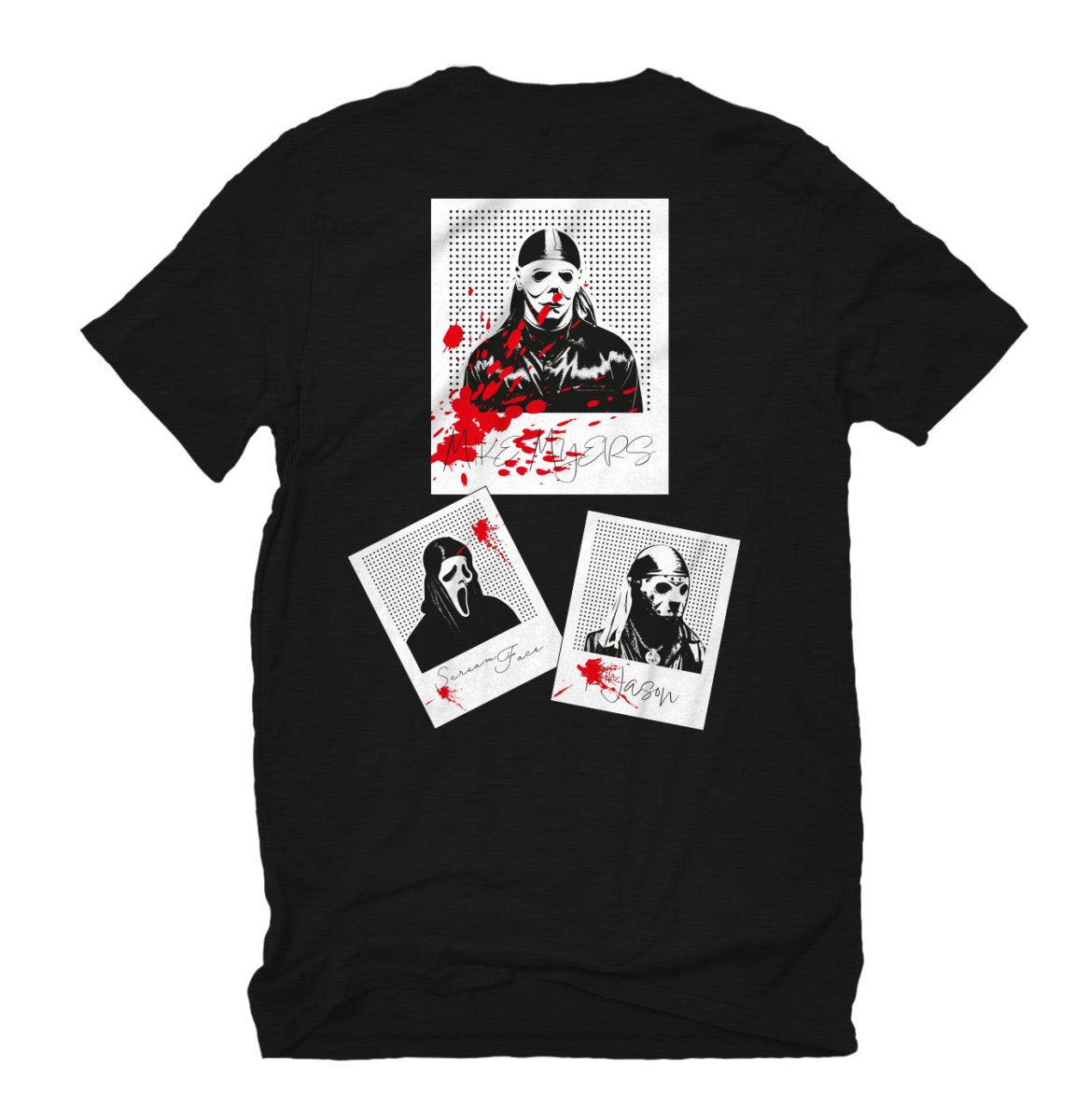 Playera Hallo - Drip Negro - ANTIFASHION