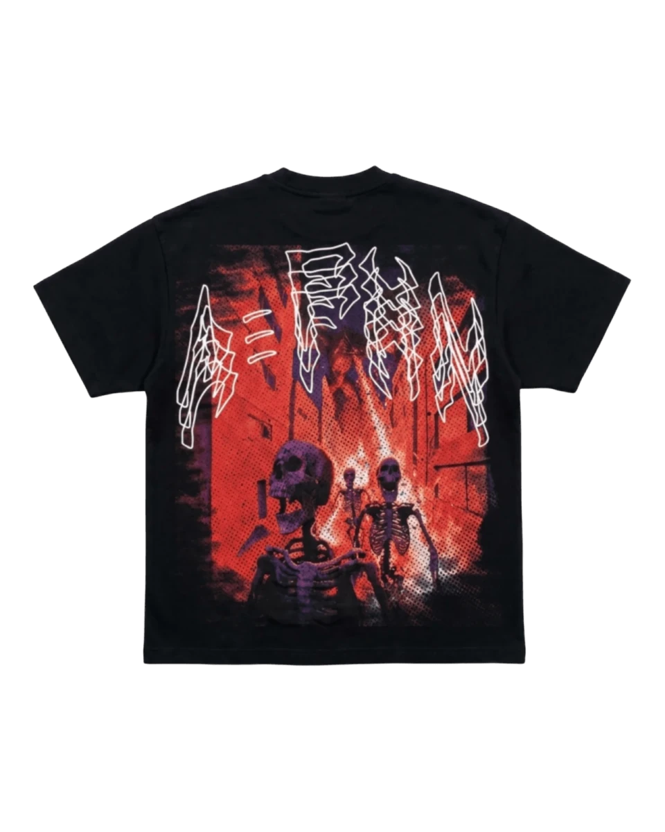 Playera HEAVY DUTY Burn It Down - ANTIFASHION