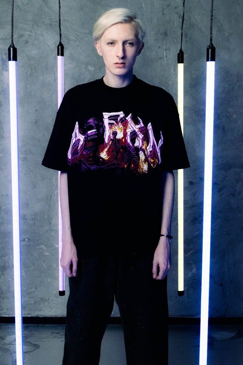 Playera HEAVY DUTY Burn It Down - ANTIFASHION