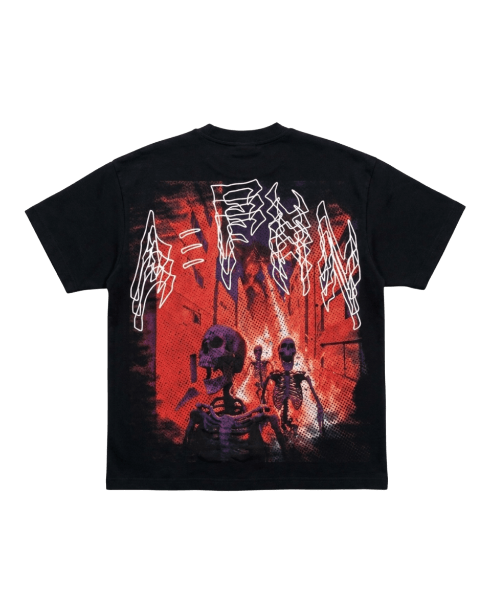 Playera HEAVY DUTY Burn It Down - ANTIFASHION