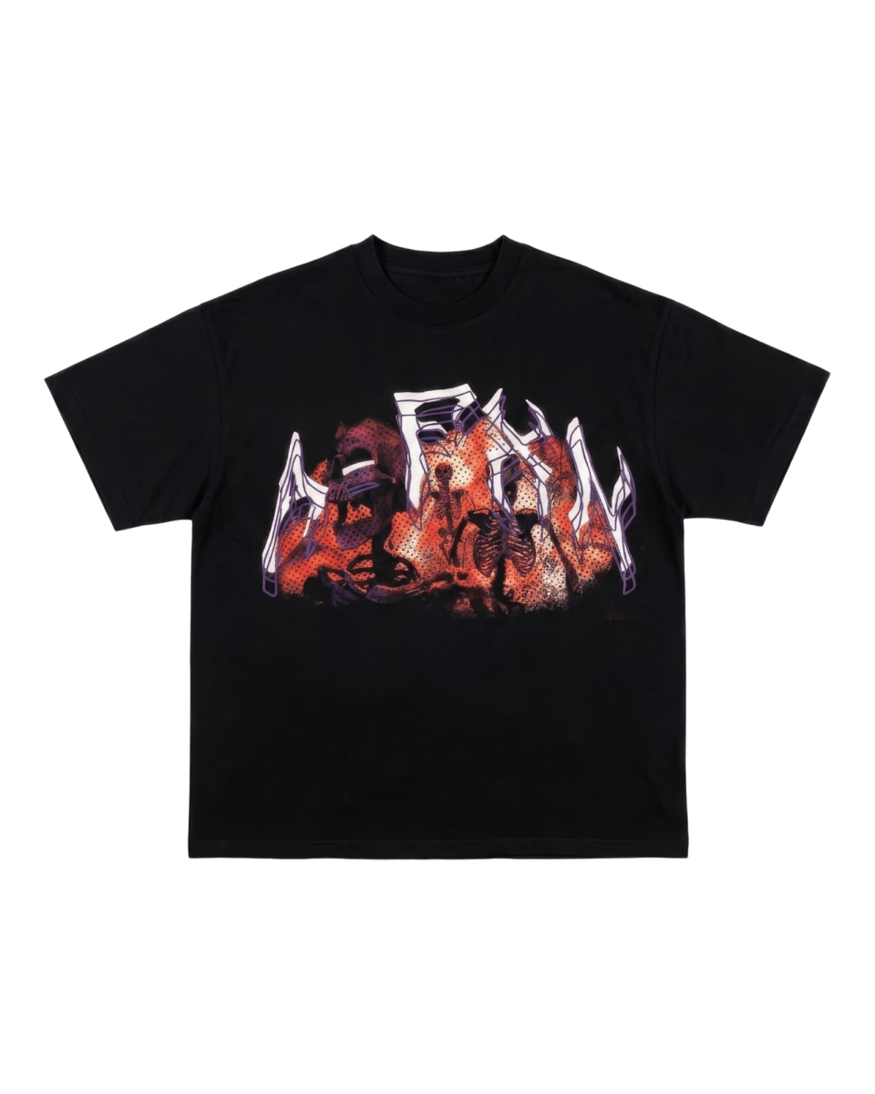 Playera HEAVY DUTY Burn It Down - ANTIFASHION