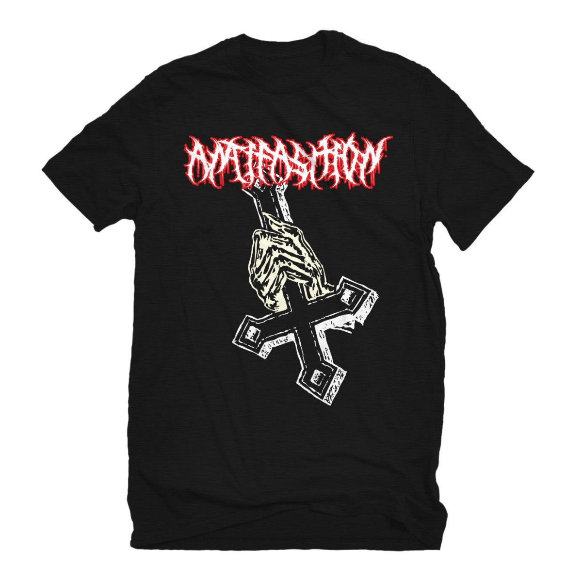 Playera Heavy Duty Christ Black - ANTIFASHION