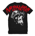 Playera Heavy Duty Pill Black Desgaste - ANTIFASHION