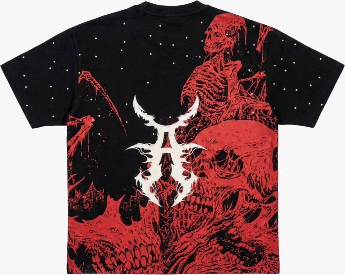 Playera HEAVY DUTY RED PAIN - ANTIFASHION