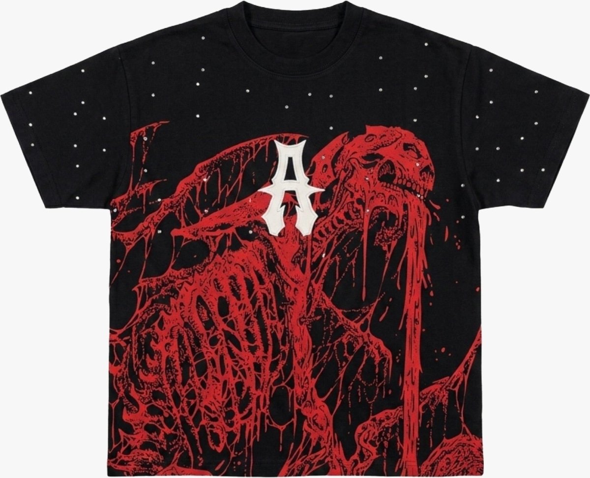 Playera HEAVY DUTY RED PAIN - ANTIFASHION