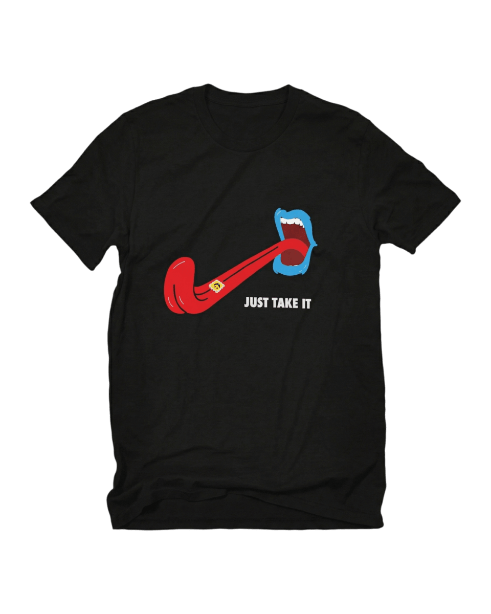 Playera Just Take It Black - ANTIFASHION