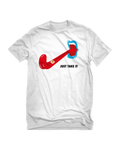 Playera Just Take It White - ANTIFASHION