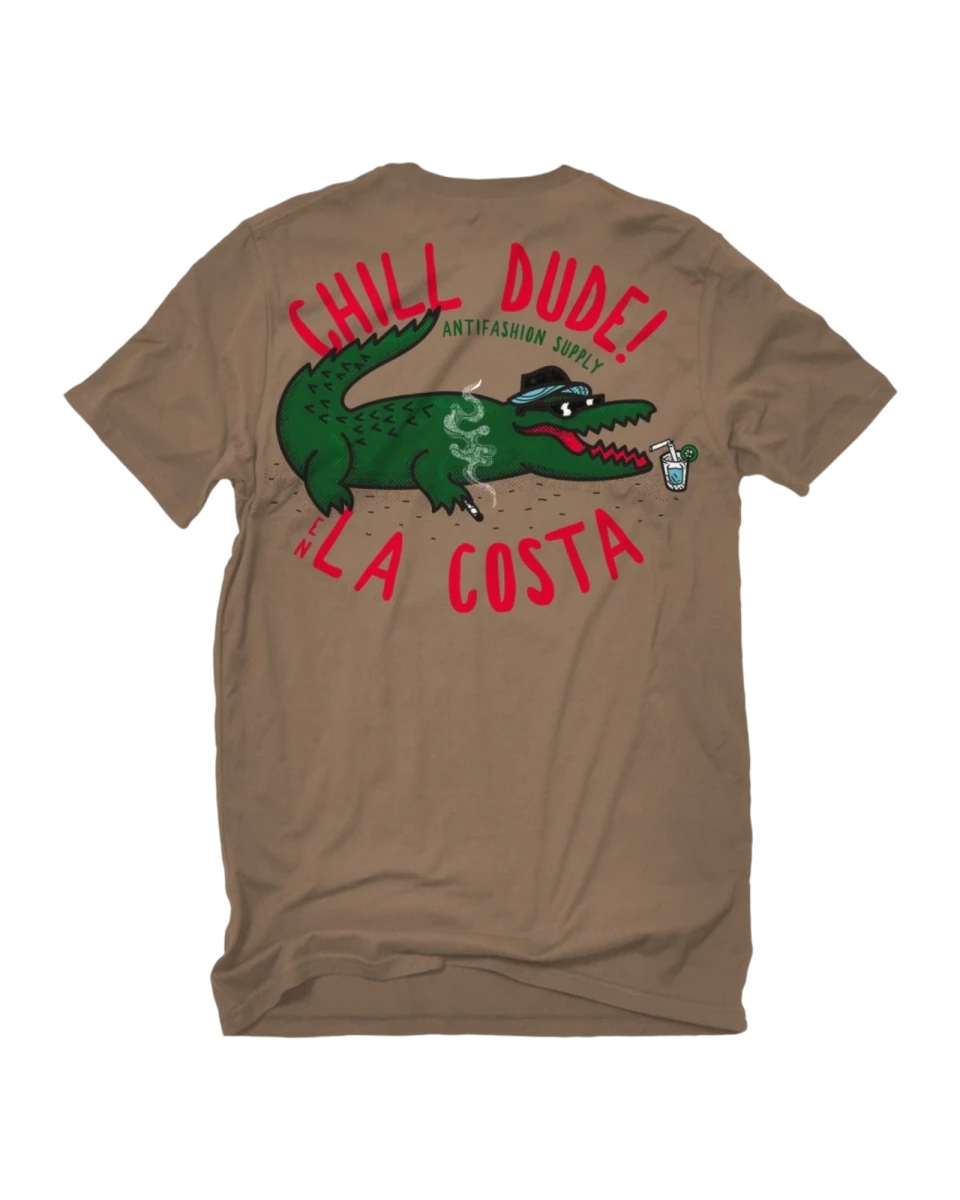 Playera La Costa Kaki - ANTIFASHION