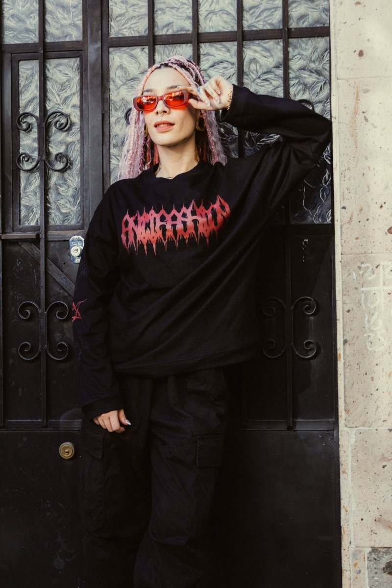 Playera Manga Larga Team - ANTIFASHION