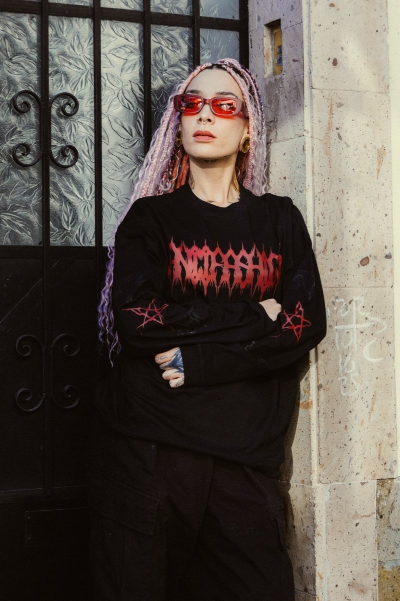 Playera Manga Larga Team - ANTIFASHION
