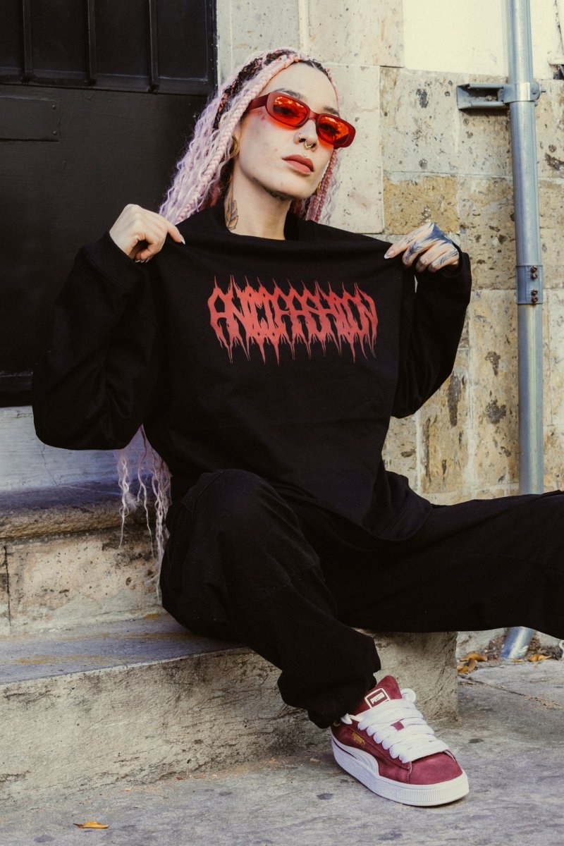 Playera Manga Larga Team - ANTIFASHION