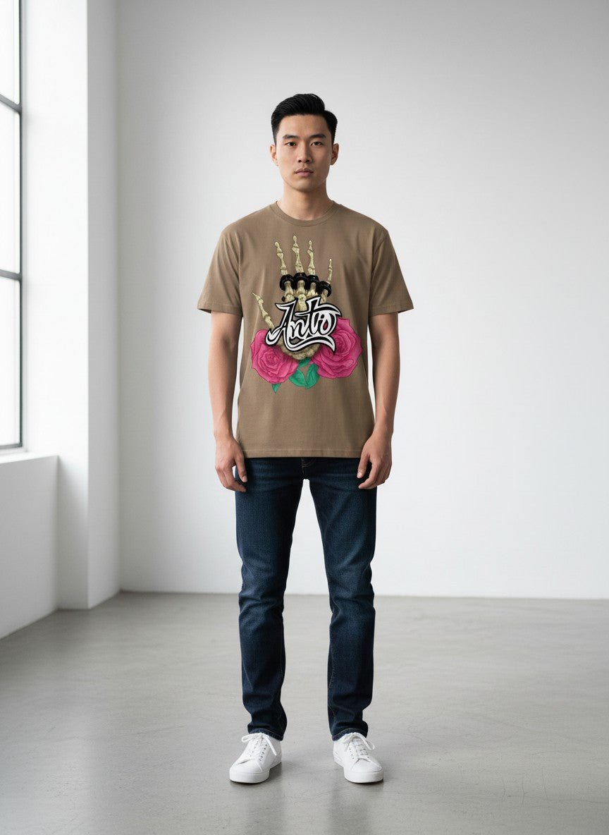 Playera Manopla Kaki - ANTIFASHION