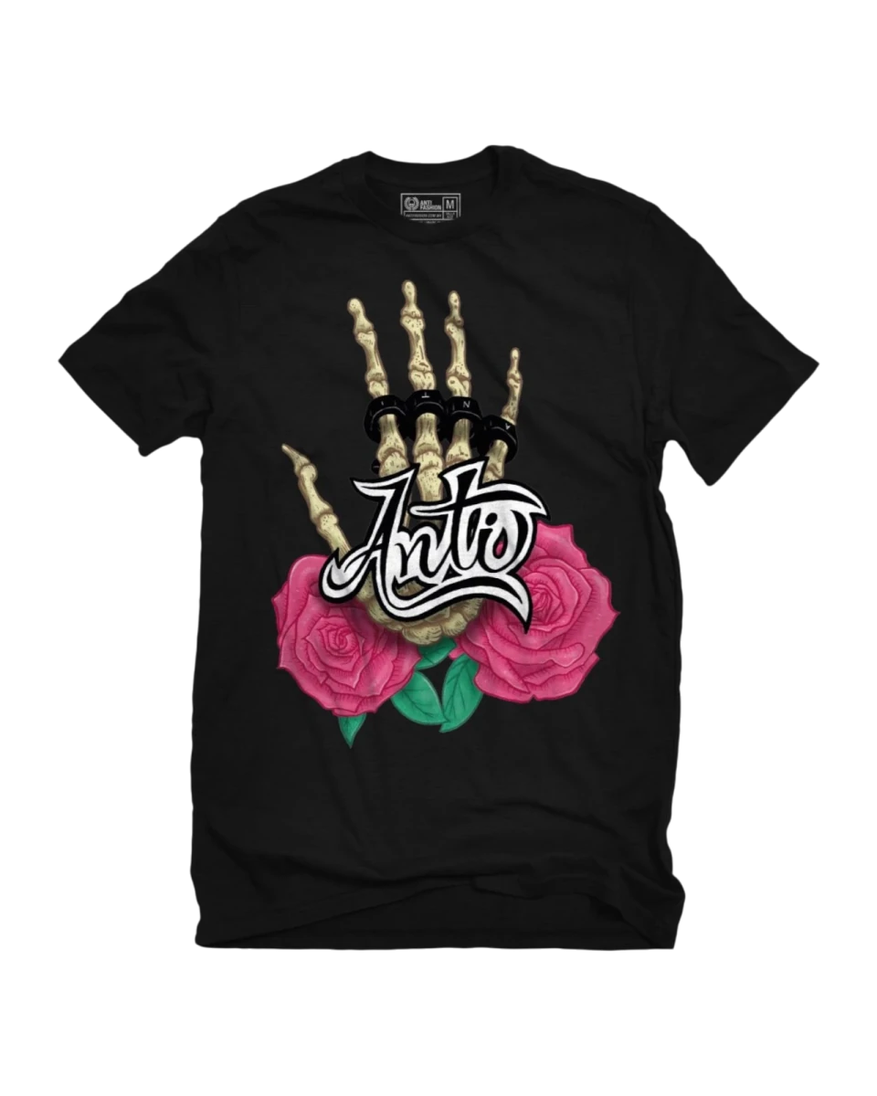 Playera Manopla Negro - ANTIFASHION