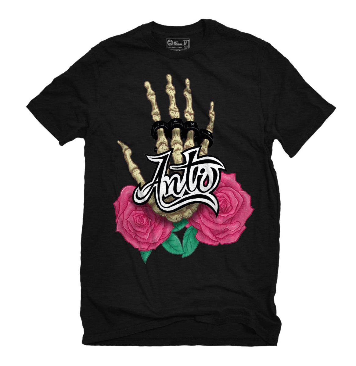Playera Manopla Negro - ANTIFASHION
