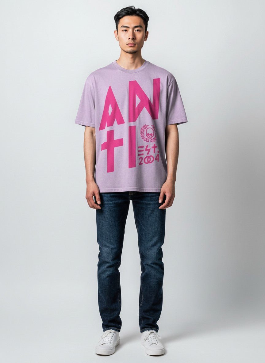 Playera Meat Hand Lila - ANTIFASHION