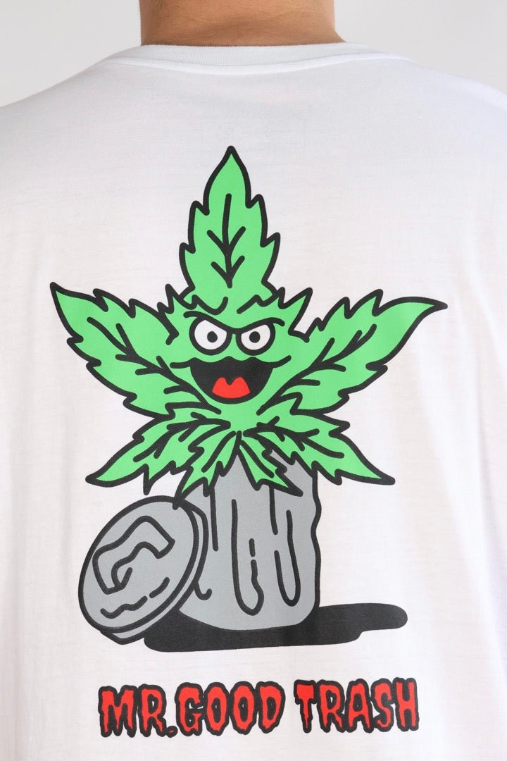 Playera Mr Trash White - ANTIFASHION