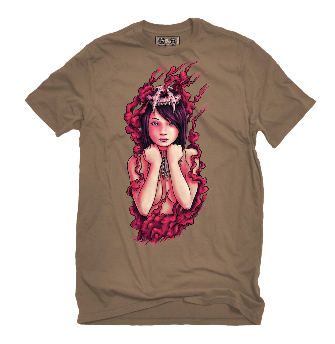 Playera Mystique Kaki - ANTIFASHION