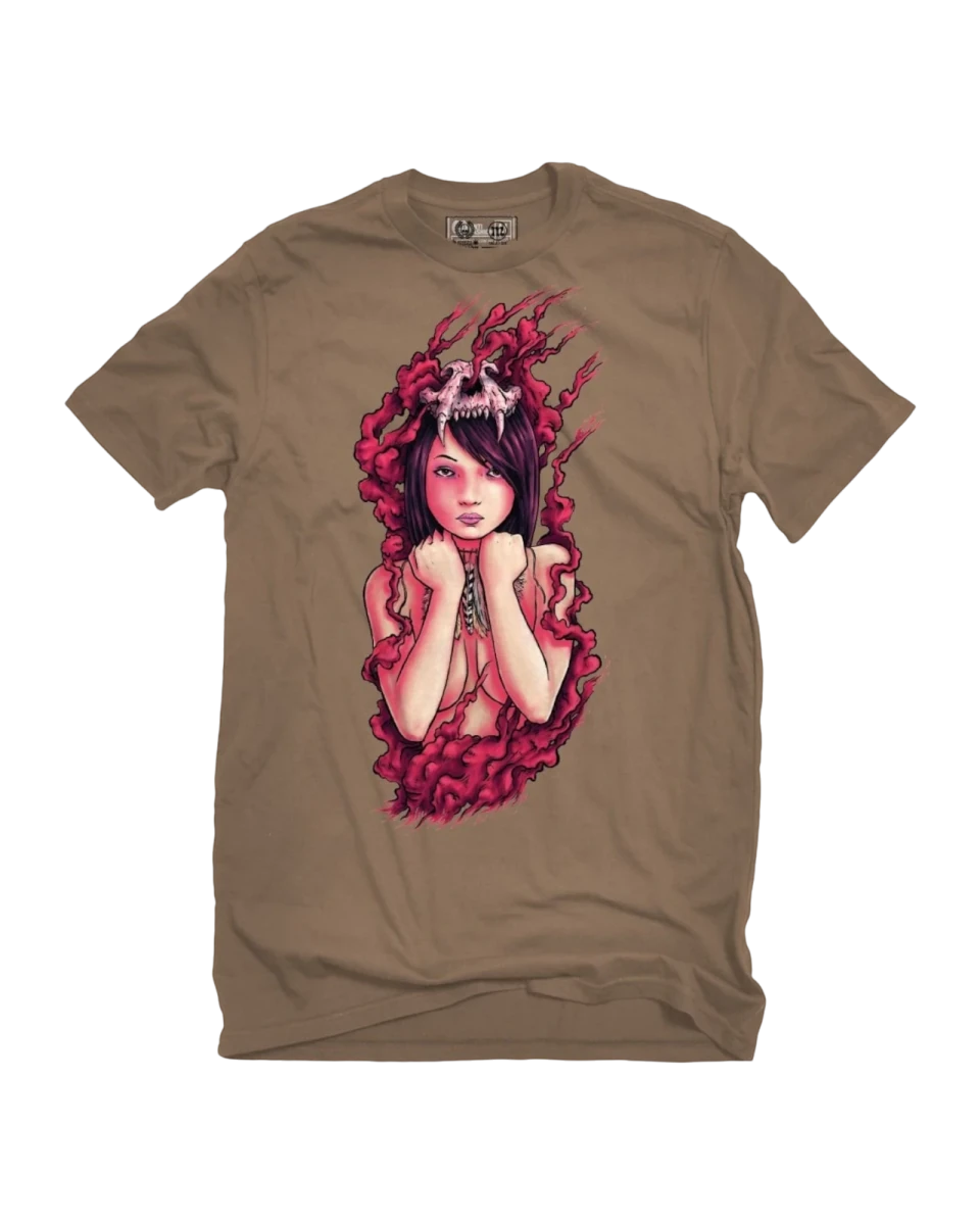 Playera Mystique Kaki - ANTIFASHION