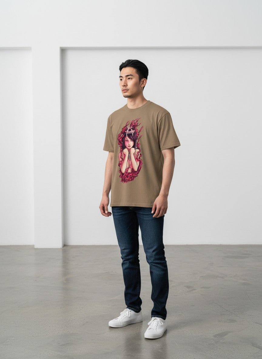 Playera Mystique Kaki - ANTIFASHION
