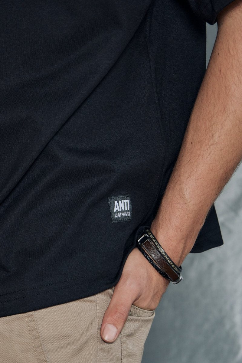 Playera Oversize Dravus Black - ANTIFASHION
