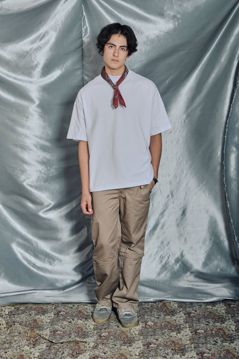 Playera Oversize Dravus White - ANTIFASHION