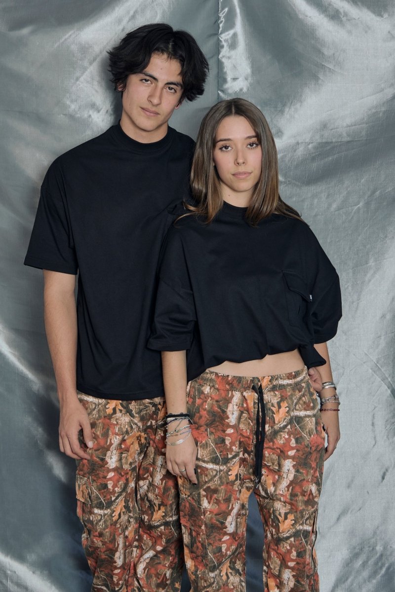 Playera Oversize Hard Black - ANTIFASHION